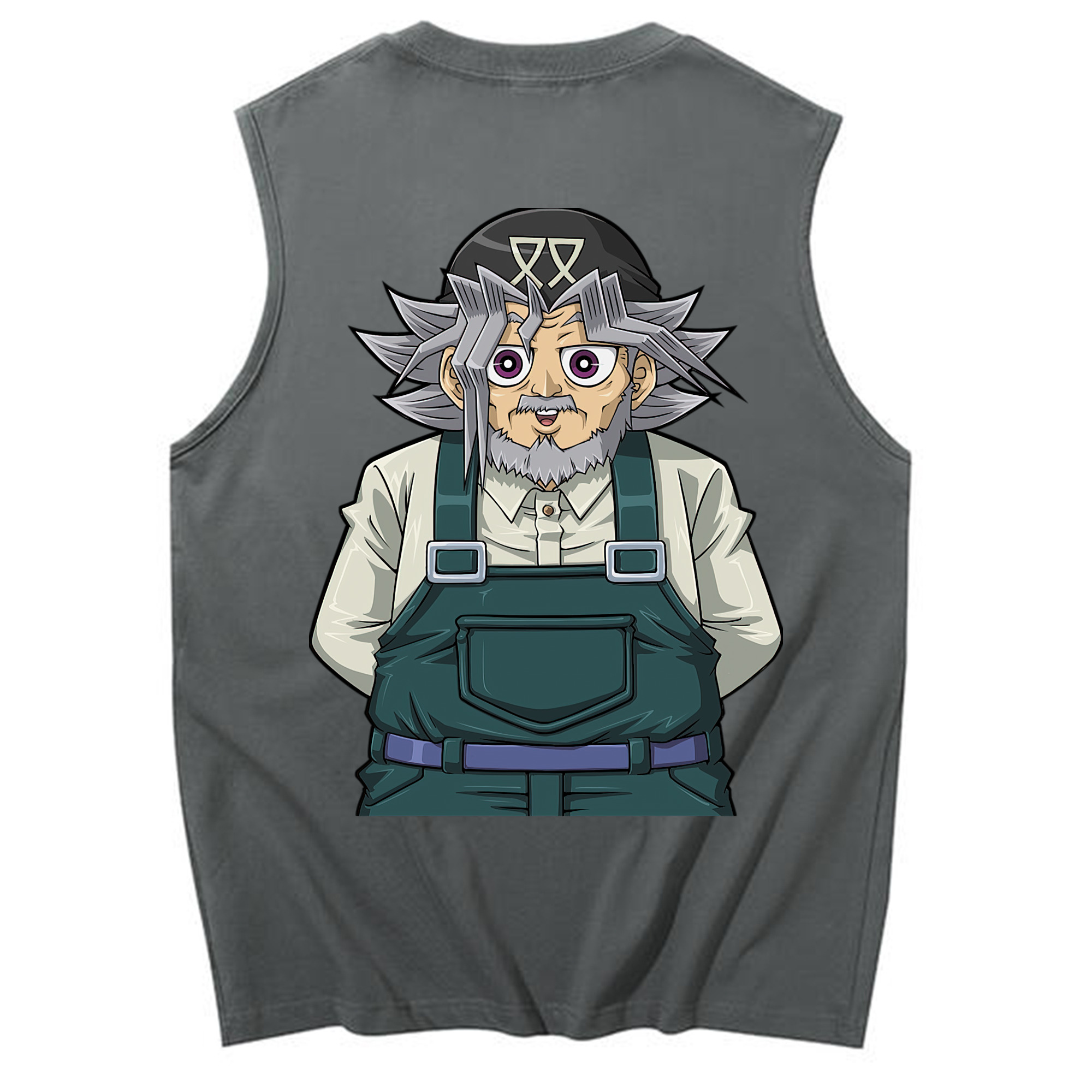 （画像用） 遊☆戯☆王 Yu-Gi-Oh! コットン100％タンクトップ（背面プリント）